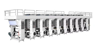 Máquina de impressão de rotogravura em PVC